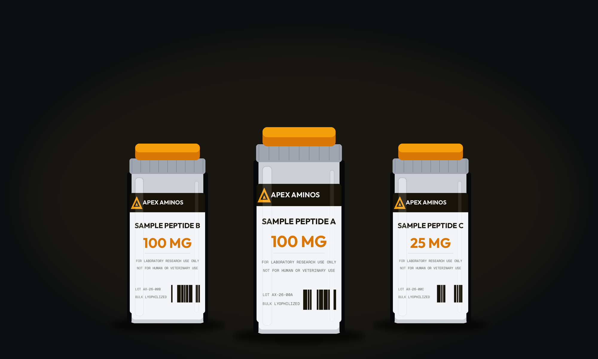 Apex Aminos research vials